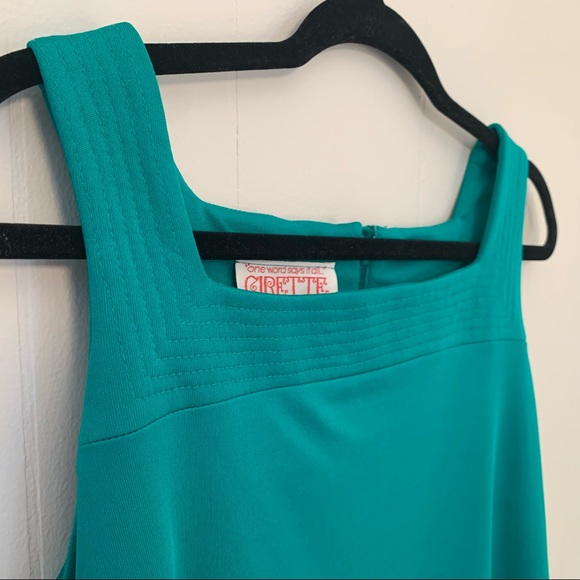 Vintage 1970s Square Neck Women’s Cirette California Tank Top - Picture 5 of 13